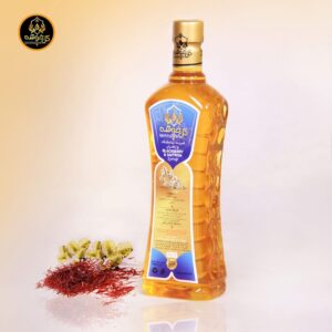 شربت بیدمشک زعفران‌